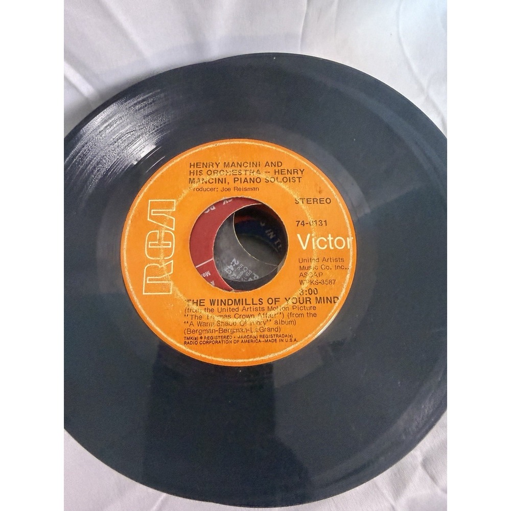 VTG Vinyl 45s Lot 1950s 1960s Random Artists And Genres Record Lot Of 45 - Picture 7 of 10
